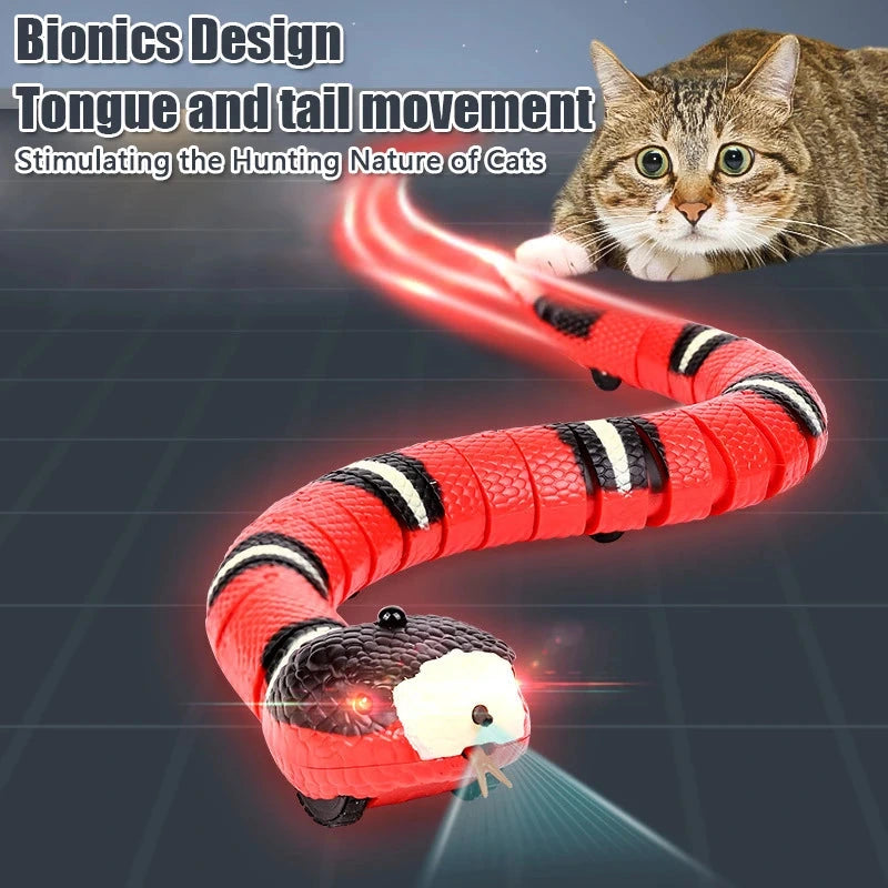Interactive Cat Snake Smart Sensing Toy - optimized image