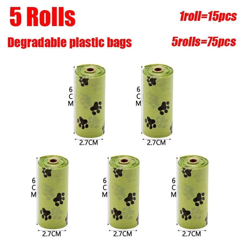 Portable Dog Poop Scooper With Built-in Dispenser - optimized image